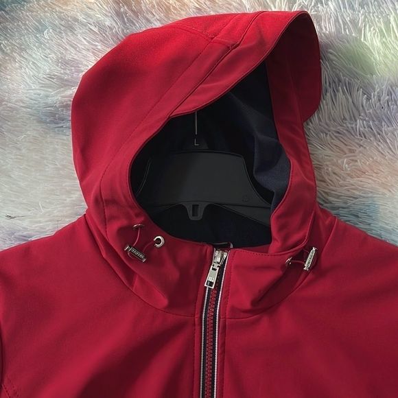 Tommy Hilfiger Women's Iconic water repellent Soft Shell Jacket size L - Picture 5 of 10